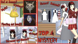 Top 4 Mystery | Hatsuki Maetani \u0026 Akina Meido Sisters?😲|Sakura School Simulator