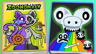 [🐾Game Book🐾] Making Zoonomaly & Catnap +( Horror Squishy + Smiling Critters ) Zoonomaly Horror Game