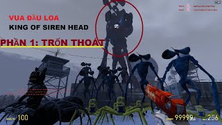 CHIẾN ĐẤU VỚI QUỶ ĐẦU LOA ĐỘT BIẾN SIREN HEAD, CARTOON SPIDER ( TRỐN THOÁT- PHẦN 1) - PHÔMAI TIVI