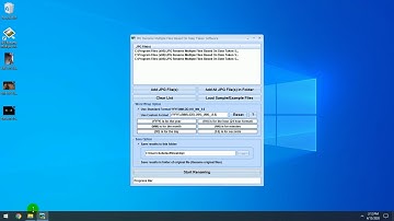 How To Use JPG Rename Multiple Files Based On Date Taken Software