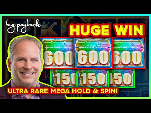 RARE MEGA FREE GAMES for HUGE WIN on Aqua Dynasty Jade Mermaid Slots!