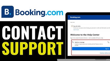 How To Contact Booking.com Customer Care | Contact Customer Support In Booking.com (QUICKLY)