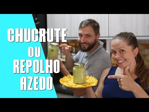 Vídeo: Repolho Azedo Você Mesmo