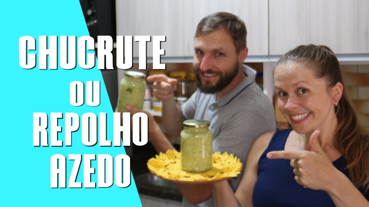 Como fazer Repolho Azedo ou Chucrute.