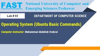 Lab # 03 OS (Ubuntu Basic Commands)