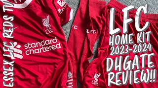 DHGATE Review: LIVERPOOL FC 2023/24 HOME KIT FAN VERSION, thoughts?