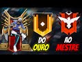 DO OURO AO MESTRE SOLO! (SEM DOBRO DE PONTOS) | TEMPORADA 16 | SWAGGER FREEFIRE!