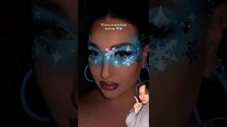 winter makeup tutorial❄️?shortsfeed shortsvideo ytshorts makeup viralvideo yt