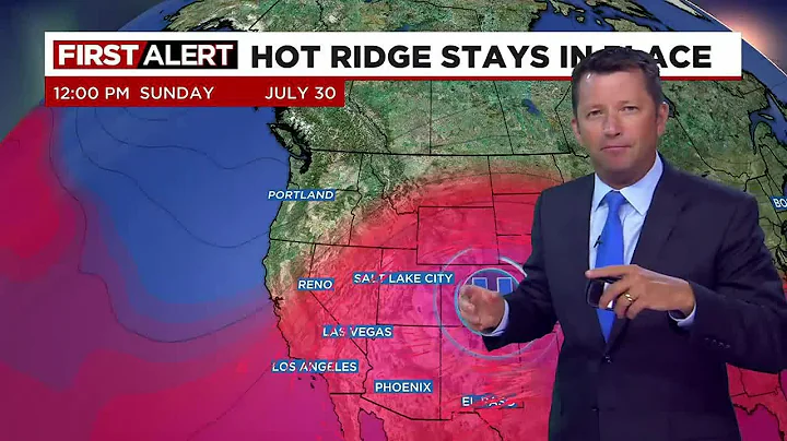 First Alert Monday evening FOX 12 weather forecast (7/24)