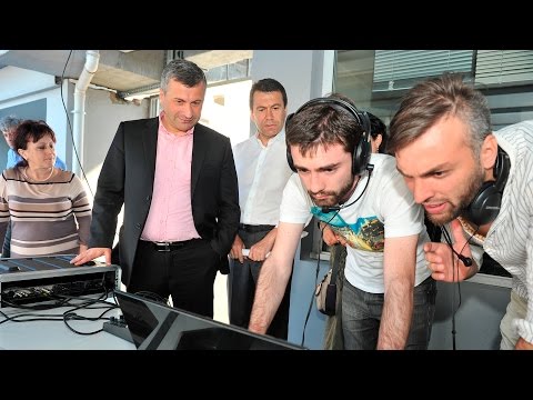 ახალი ტექნოლოგიის პრეზენტაცია დინამო არენაზე