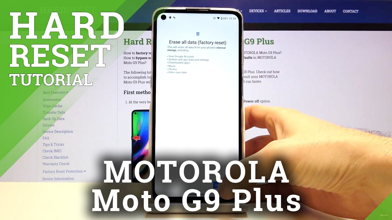Wipe Data Factory Reset Motorola