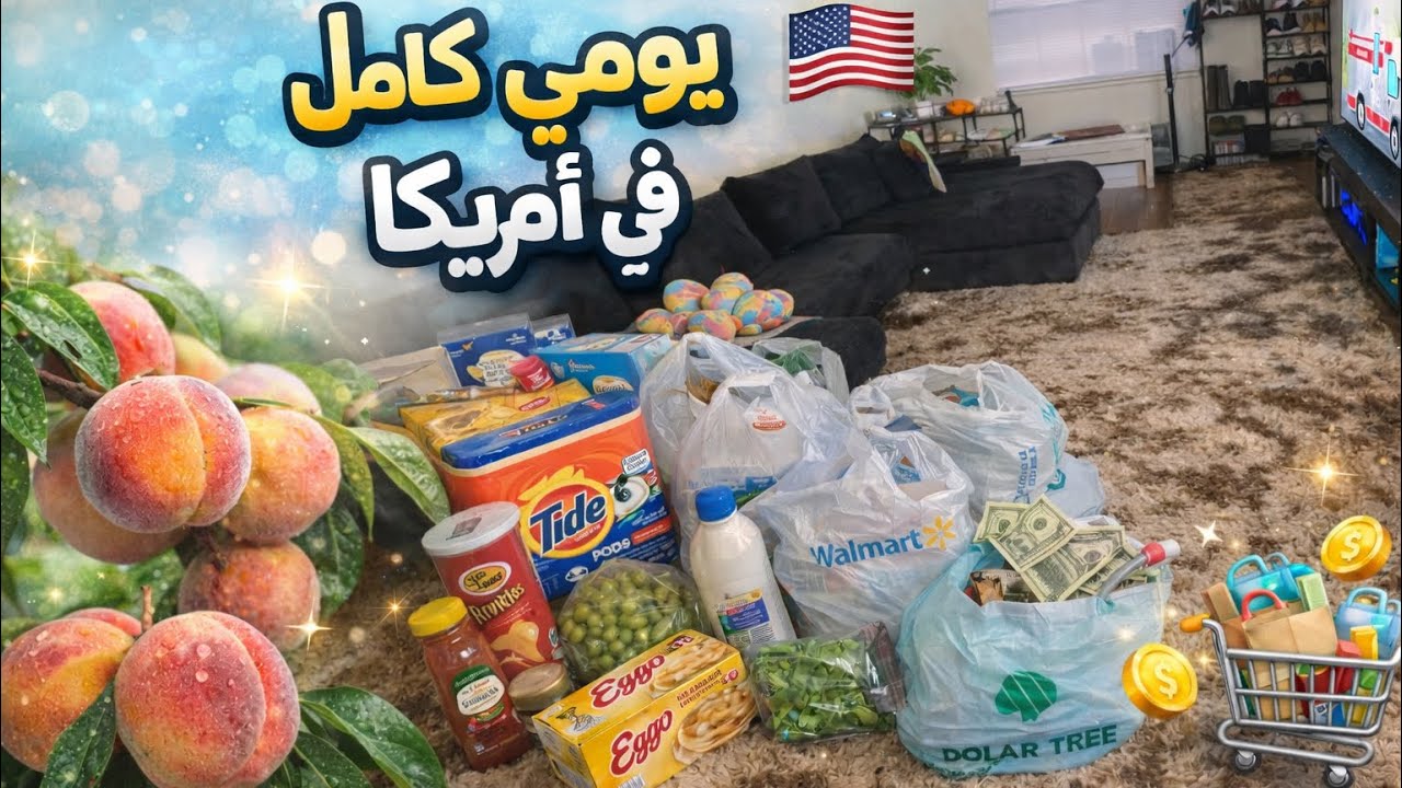 	 روتين أم عربية في أمريكا 🇺🇸 يومي الحقيقي كامل	