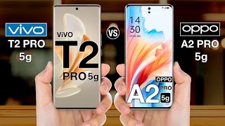 Vivo T2 Pro Vs OPPO A2 Pro - Full Comparison ⚡ #vivot2provsoppoa2pro