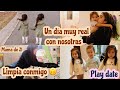 Un día muy real con nosotras🤍 : play date, limpia conmigo, mama de 21✨