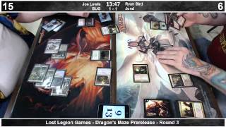 Lost Legion Dragon's Maze Prerelease - 4/28/13 - Round 3