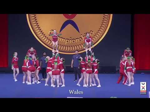 Team Wales Adaptive Abilities Co-Ed Advanced ICU World Cheerleading Championships 2022