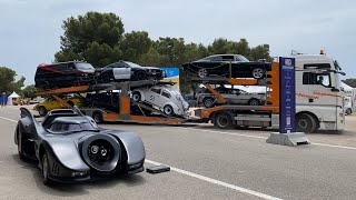 Le plus grand chargement de voitures de Cinéma ! On part au GP de France de F1 !!