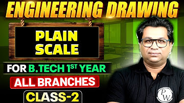 Engineering Drawings | Plane Scale | Engineering Graphics For Semester Exams | Class 2