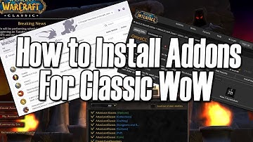 😮HOW TO INSTALL CLASSIC WoW ADDONS + MY ADDONS