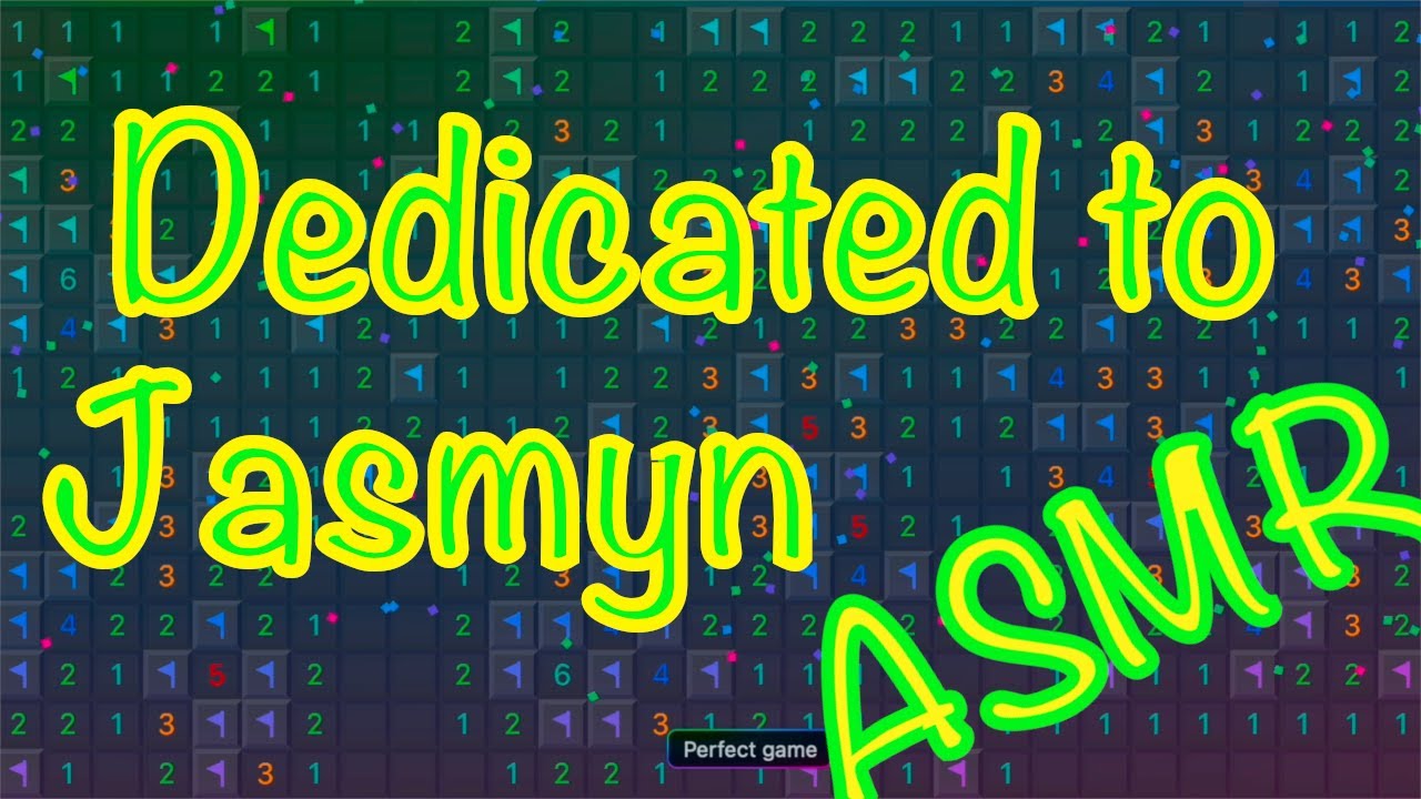 ASMR 🎧 Whispered ~ Minesweeper ~ Dedicated to Jasmyn