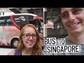 BEST BUS RIDE FROM MALAYSIA TO SINGAPORE! (Kuala Lumpur 🚌 Singapore)