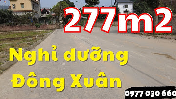 Bán 277m2 đất nghỉ dưỡng Đông Xuân Quốc Oai – Bán đất Hòa Lạc – 0977030660