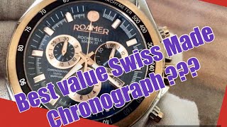 Roamer Mark III Rockshell chronograph watch 220837 review video