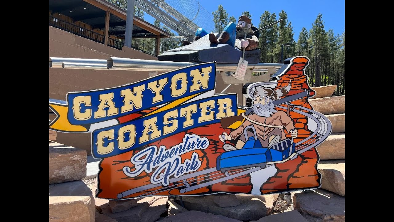 Canyon Coaster Ride at Canyon Coaster Adventure Park (Williams, Arizona