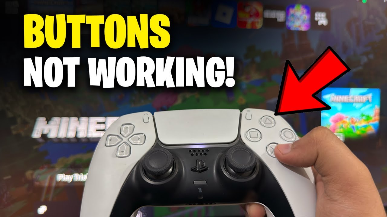 How To Fix PS5 Controller Buttons Not Working (2025 Solution) - YouTube