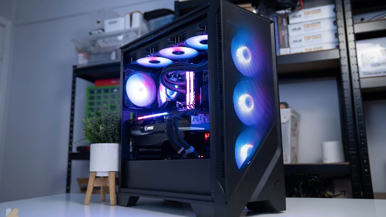 ゲーミングPC RADEON RX6800 5700X3D RTX4070同等 Ryzen 7 - 5700X3D