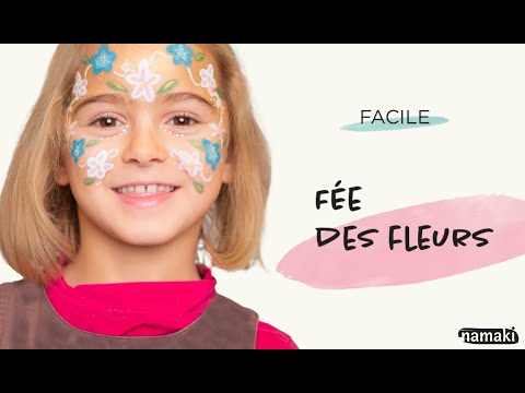 Tuto maquillage enfant - Fée des Fleurs | Namaki