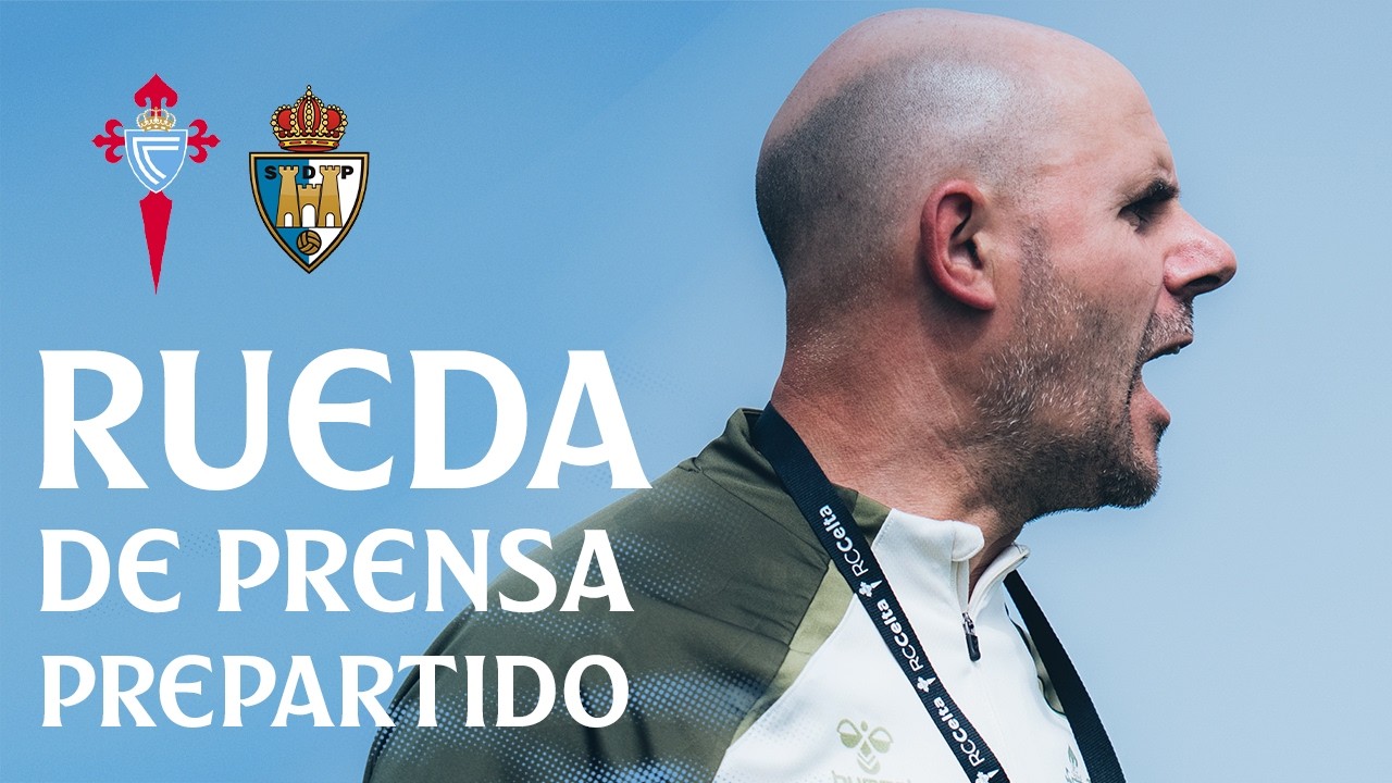 Rueda de prensa de Fredi Álvarez previa al Celta Fortuna vs SD Ponferradina