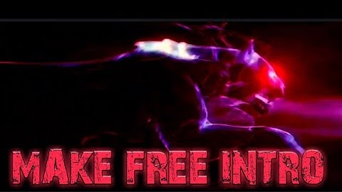Free intro tutrial in Kinemaster, panther run intro,haw to make free intro