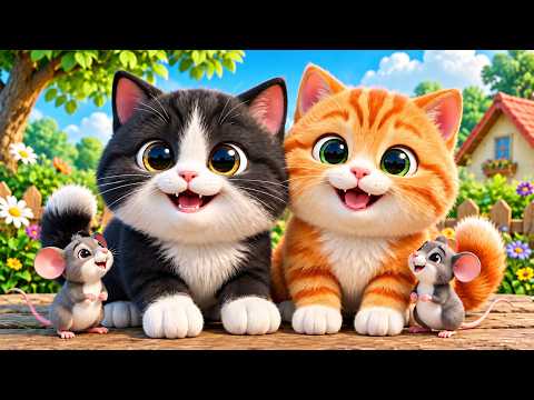 म्याऊ म्याऊ | Meow Meow Billi Karti | Hindi Rhyme For Kids | Balgeet In Hindi |