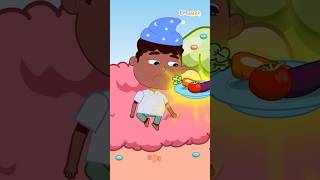 Vegetable VS Candy Song For Kids 🥕🍭 | EMoMee #shorts #candy #vegetables #kidsvideo