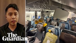 'Going completely horizontal': passengers on Singapore Airlines flight hit by turbulence