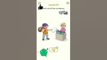 DOP 2 : Delete One Part | Gameplay Walkthrough | Level 91 #shorts #dop #gameplay