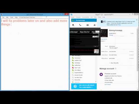 Anonymouspp's Skype Tool