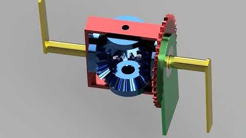 Differential gear : Fusion360