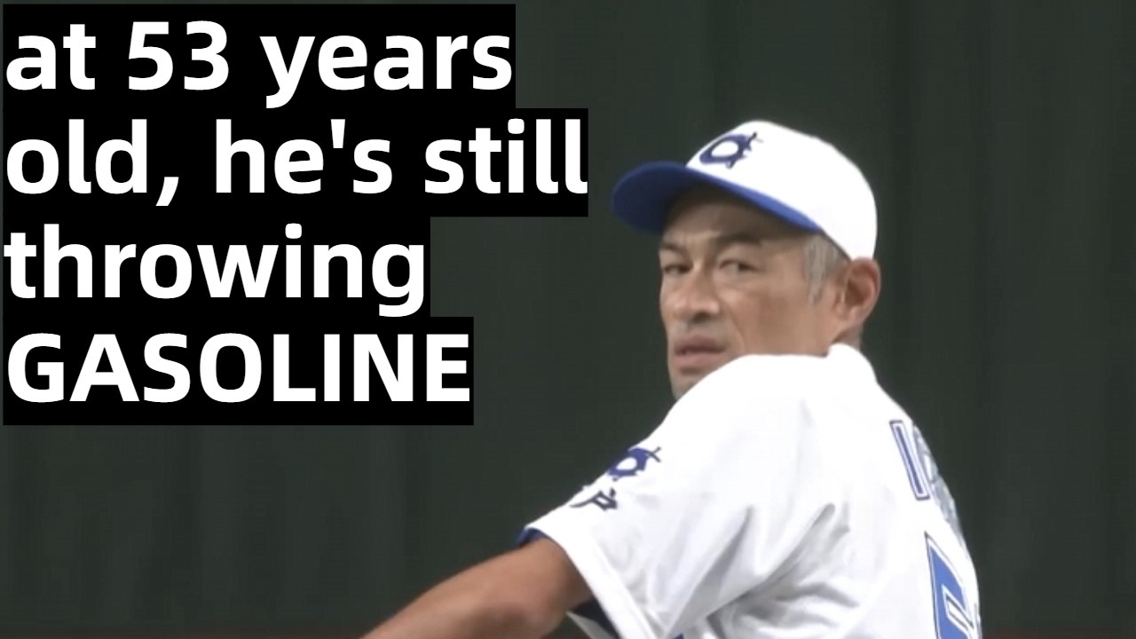 Ichiro Suzuki Just Dominated an All-Girls Team On The Mound With