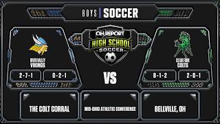 River Valley Vikings (2-7-1) @ Clear Fork Colts (8-1-2) - MOAC Boys Soccer