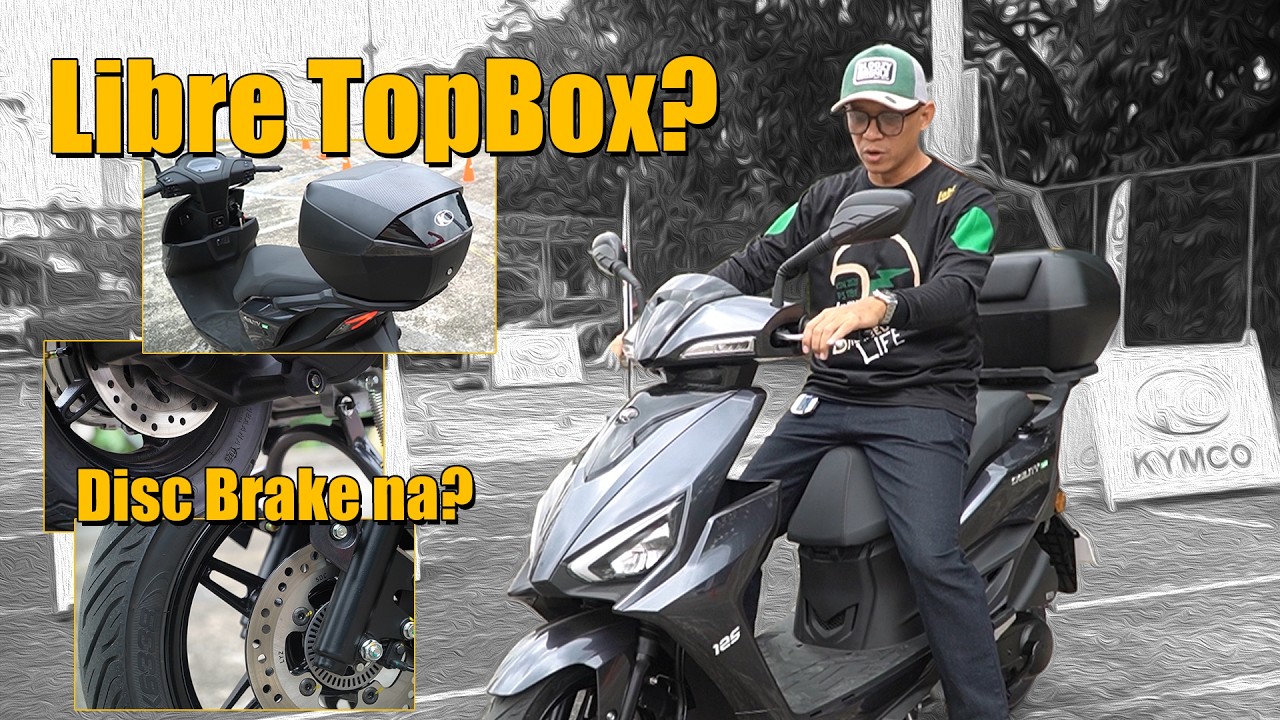 The New Kymco Agility Eco 125