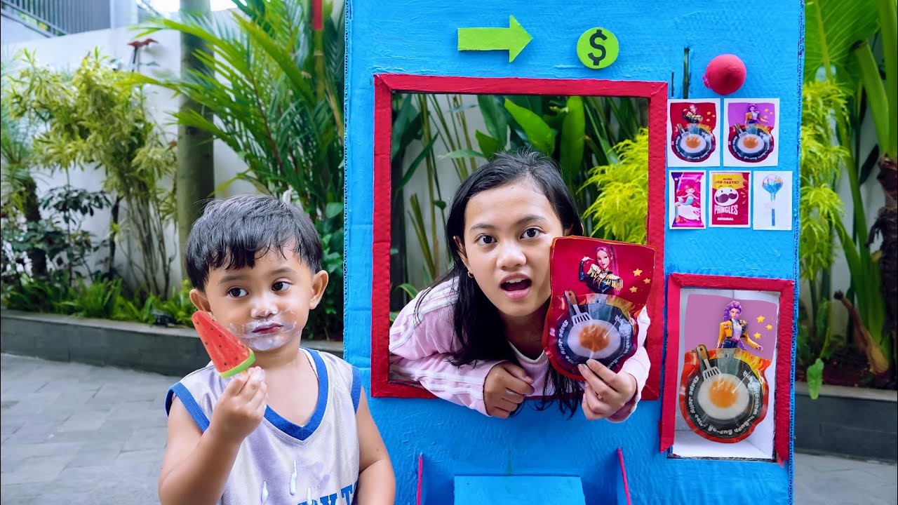 MESIN JAJANAN OTOMATIS 🍭SALSA BELI PERMEN DEMON HUNTERS