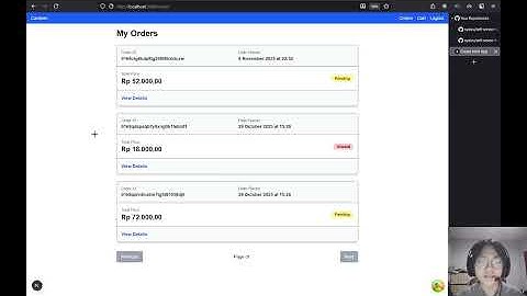 Website Kantin Self-Service | Pemrograman Web Semester 3