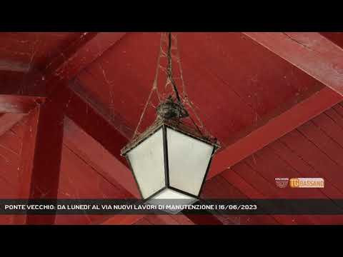 PONTE VECCHIO: DA LUNEDI' AL VIA NUOVI LAVORI DI MANUTENZIONE | 16/06/2023