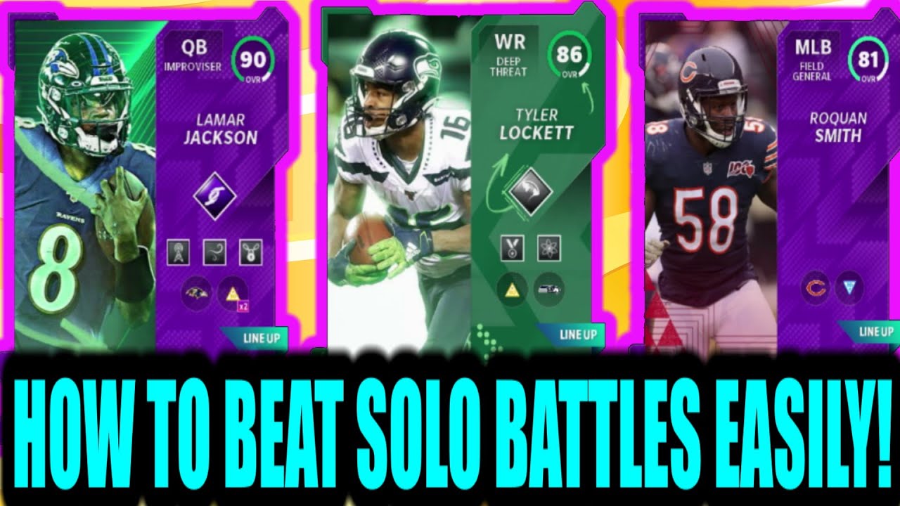 HOW TO BEAT SOLO BATTLES EASILY! MADDEN 21 ULTIMATE TEAM!