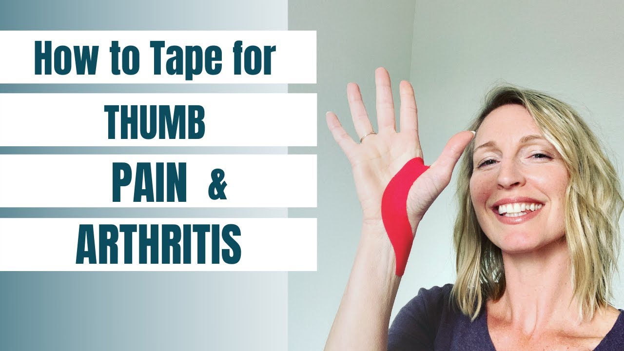 LIFTING TAPE - The best way to a tape your thumbs - 2 minute guide