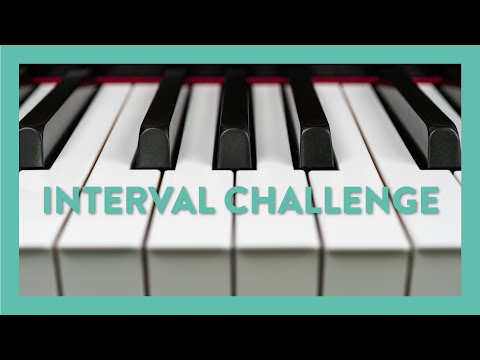 Piano Interval Challenge