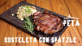 Costeleta con Spätzle