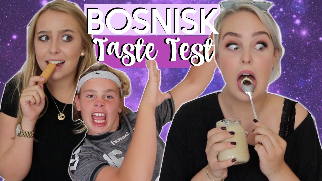 BOSNISK TASTE TEST | Julia Sofia ♡ beautycon